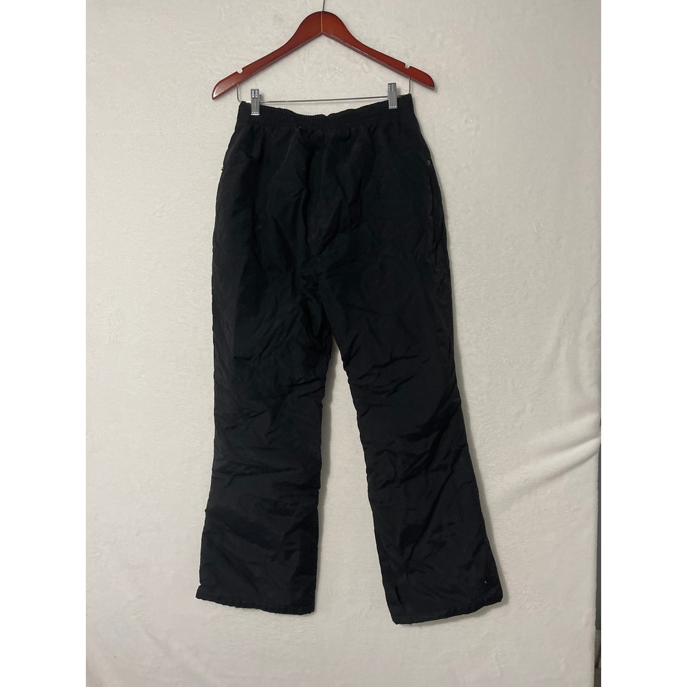 Slalom Womens Black Insulated Snow Pants Size Small Waterproof Ski Snowboard - Picture 3 of 5